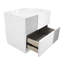 Table de chevet 2 tiroirs Lyset