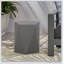 Elyas 16'' Stone Outdoor Side Table-976424062