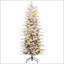 Arbre de Noël artificiel de 6 pi de hauteur avec 636 branches floquées