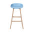 Benjamin Counter Stool with Solid Wood Frame-40153456