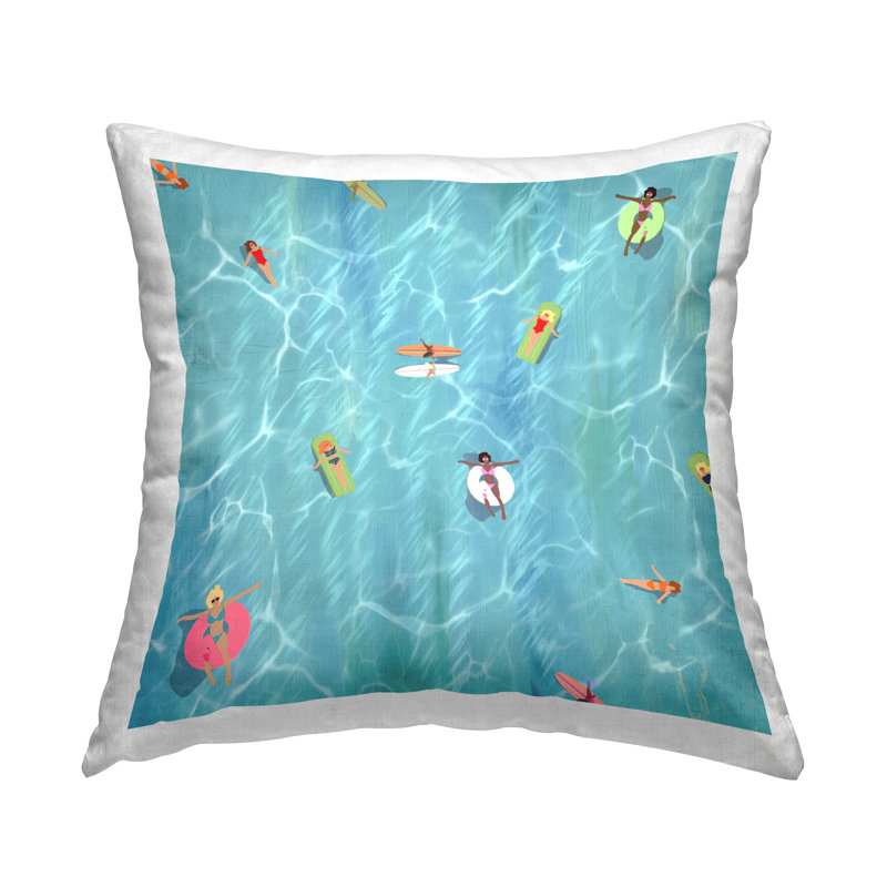 Coussin Relaxing Summer Beach