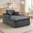 Velours côtelé gris est en rupture de stock