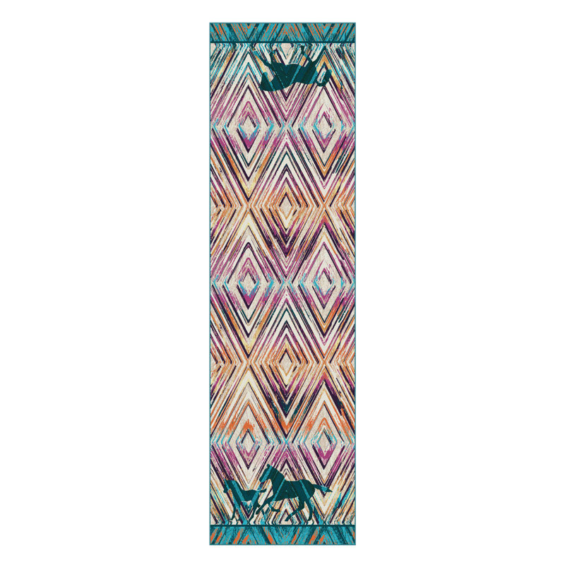 Aamaya Southwestern Indoor Rug, Runner 2' x 8'