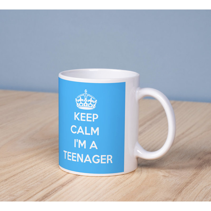 Ceramic Coffee Mug, Blue
