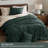 Bedsure Tufted Embroidery All-Season Microfiber Comforter Set-116319251-110508892