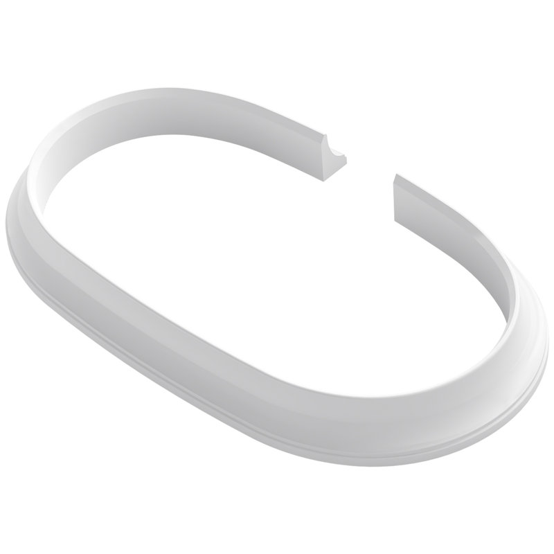 Artifacts Base for Freestanding Bath Tub, White