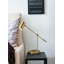 Lampe de bureau USB en métal Serna