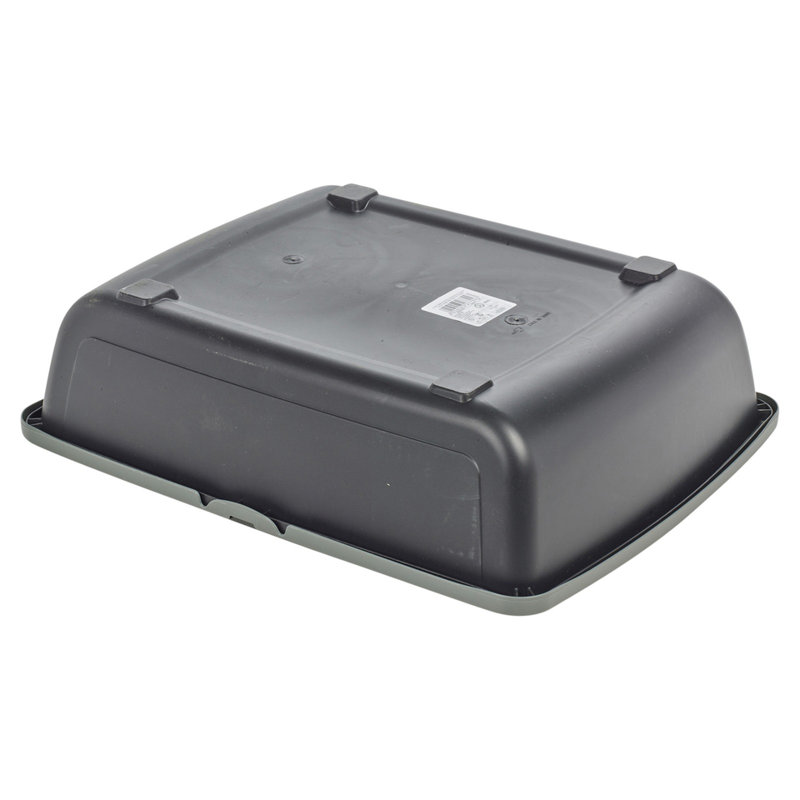 Plastic Litter Box, Grey