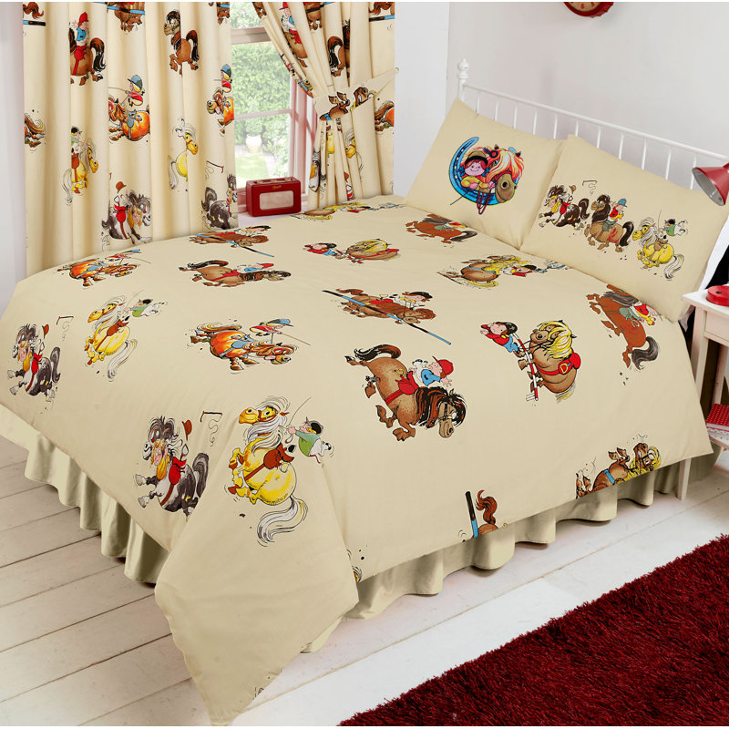 THELWELL ORIGINAL pitman Duvet Cover Set, Double Duvet Cover + 2 Standard Pillowcases