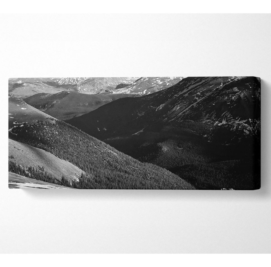 Ansel Adams Rocky Mountain National Park Colorado 3 - Kunstdrucke auf Leinwand