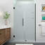 Porte de douche à charnière sans cadre Belmore GS-105384998-105384994