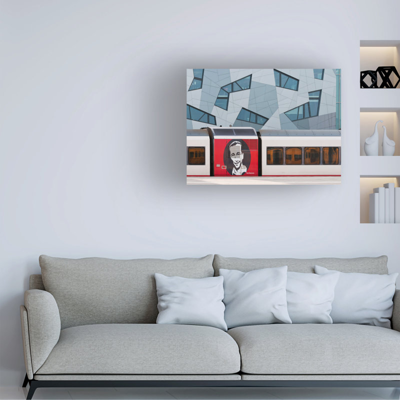 Art sur toile Henk Van Maastrich Station, H 14 po x l 19 po