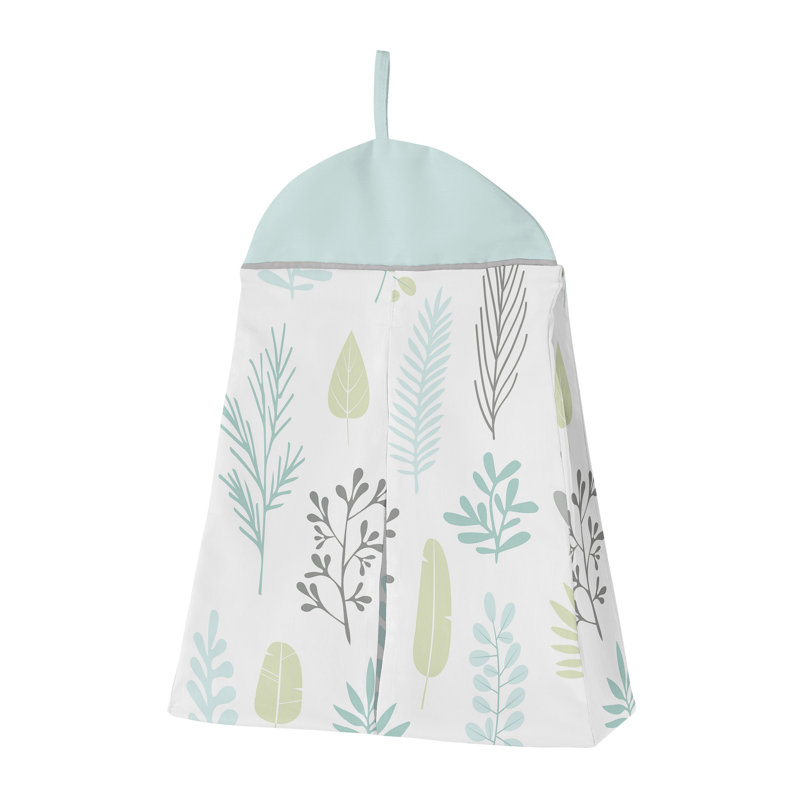 Ensemble de literie pour lit de bébé 4 pièces Aqua and Grey Sloth Collection