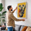 Koala on Branch Modern - Wrapped Canvas-2009418795-2009418803