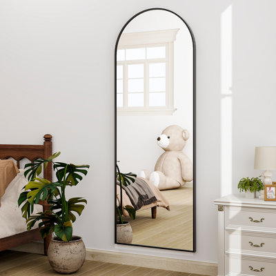 Miroirs muraux surdimensionnés arqués