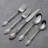 Oneida Wordsworth Everyday 45 pieces Flatware Set, Stainless Steel,Service For 8