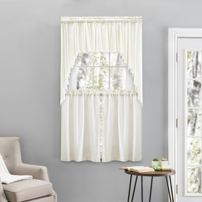 Opaque Swag Window Valance
