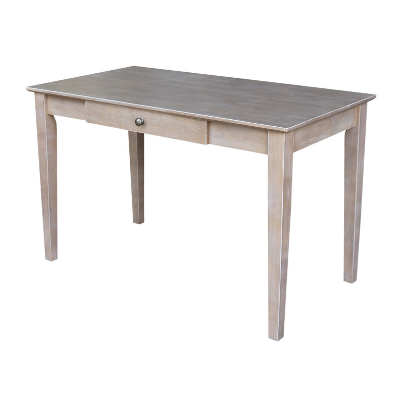 Lynnsy Solid Wood Writing Desk, 30" H x 48" W x 26" D