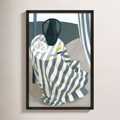 Oysters at the Beach Painting by Marco Marella