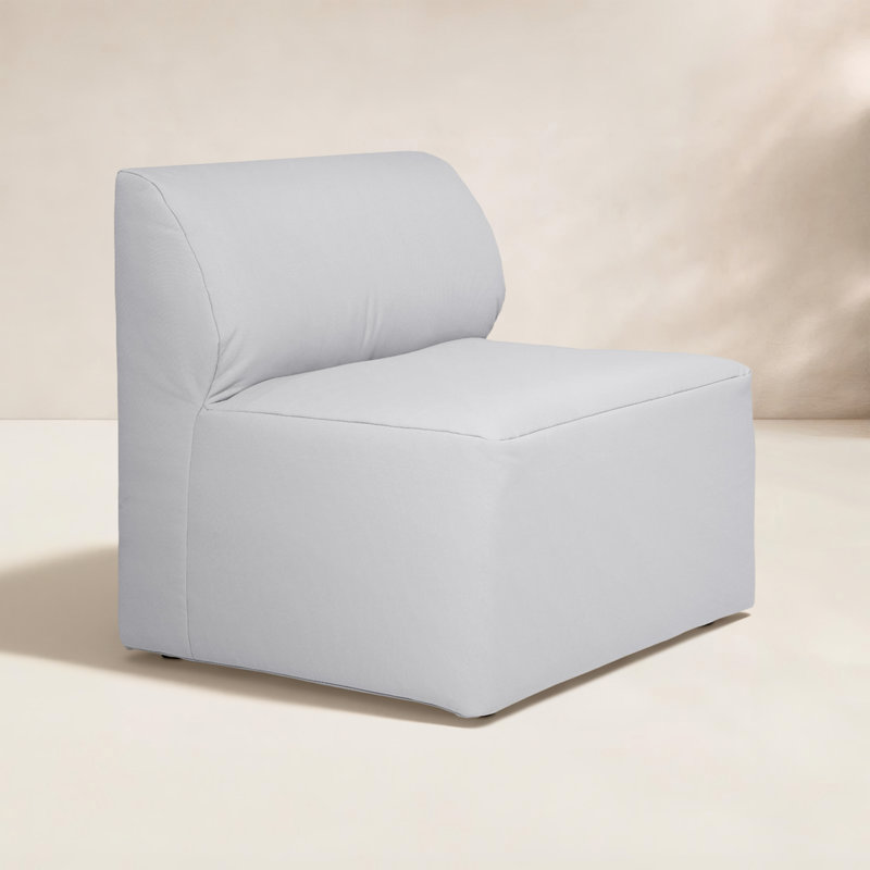 Fauteuil de terrasse Big Joe, Gris clair