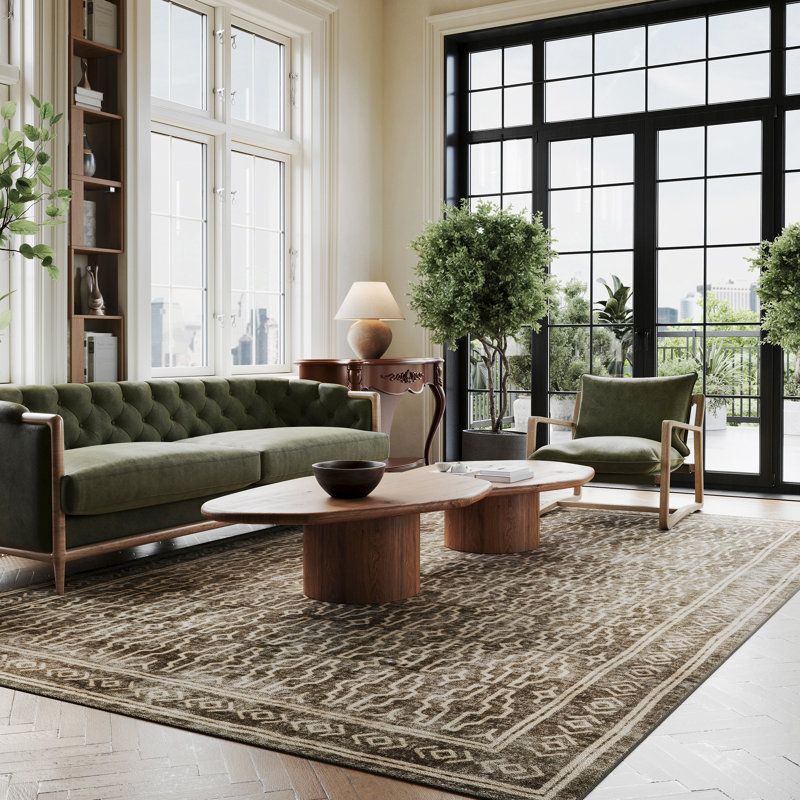 Vale Global Trellis Washable Rug, Rectangle 2' x 3'