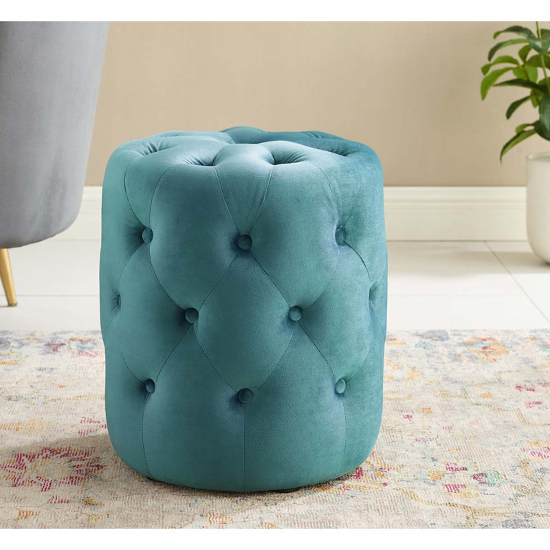 Repose-pieds Modway Amour, Bleu mer