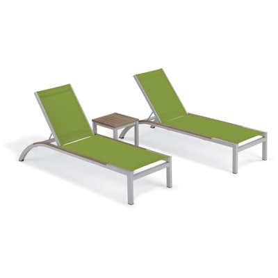 Argento and Travira Outdoor Chaise Lounge