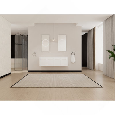 Meuble-lavabo mural 60 po (seulement le corps de l'armoire, pas d'évier supérieur)