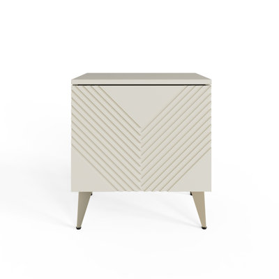 AVA Side Table with Storage 