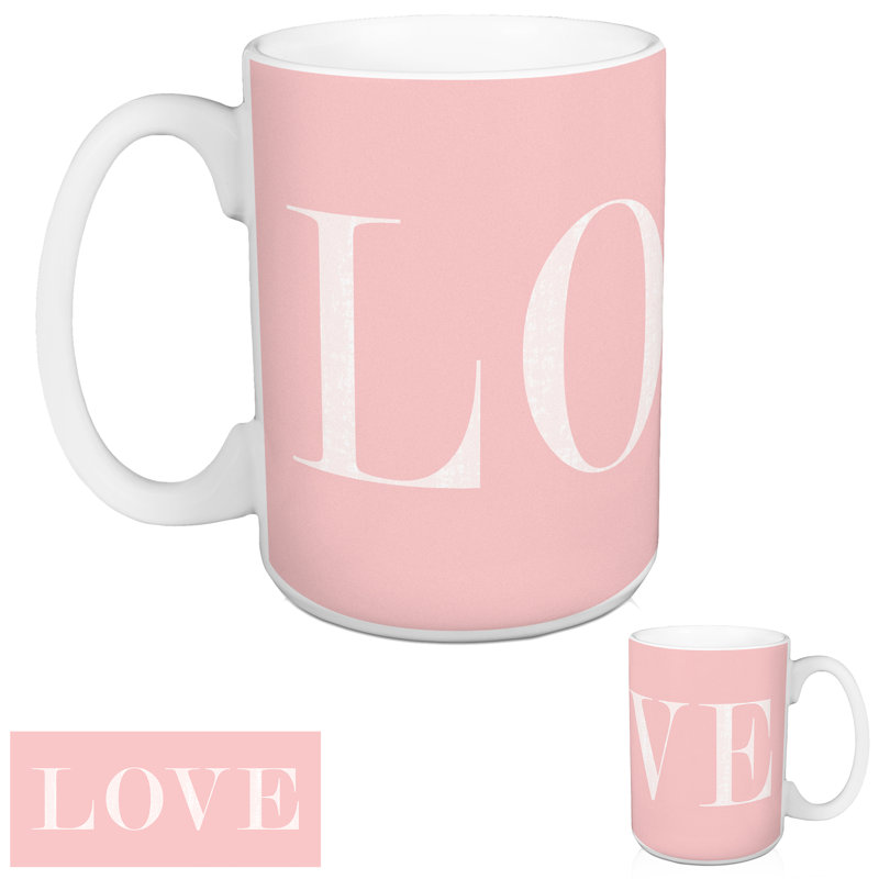 Grande tasse à café love Bains