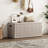 Cesiro 40.2"Modern Wood Bench, Multi-Functional With Hidden Storage-1164513722-1169924945