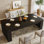 70.9-Inch Rectangular Dining Table For 6-8