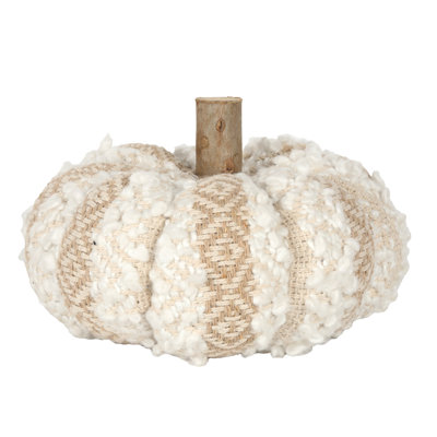 8" LOOPED CHUNKY YARN PUMPKIN