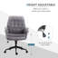 Adjustable Comfort Polyester Modern Office Swivel Chair For Home And Workspaces