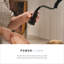 Robinet de cuisine à poignée simple Moen Arbor MotionSense Wave avec technologie Power Clean-38528511