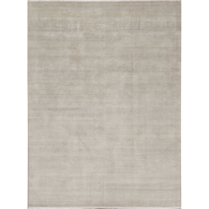 Area Rug in Light Green/Beige