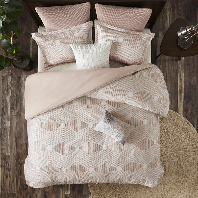 King/ King Blush Cotton - Soft, Smooth, Quality Assurance Comforter Breathable,, King Comforter + 2 King Shams