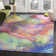 Darcy Performance Machine Washable Abstract Rug