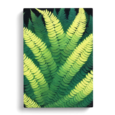 Leopoulos Fern Leaf Layers Vol.5 - Wrapped Canvas Print