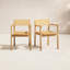 Modurn Outdoor Teak Dining Armchair