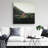 Isolated shack - 32"x32" art on canvas