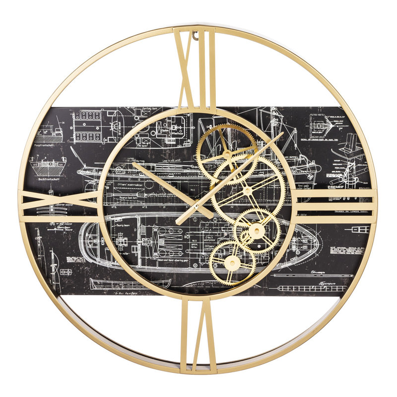 Aivils Metal Wall Clock