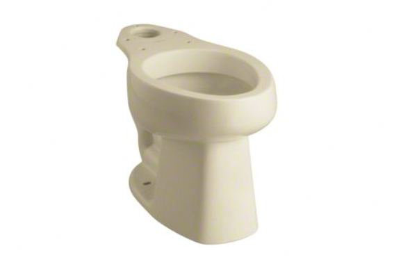 Cuvette de toilette allongée Windham 1,28 GPF seulement, Amande