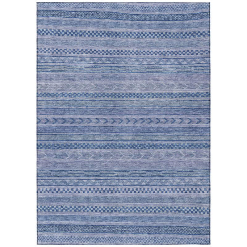 Tapis intérieur / extérieur lavable Luthyra, 10 pi x 14 pi