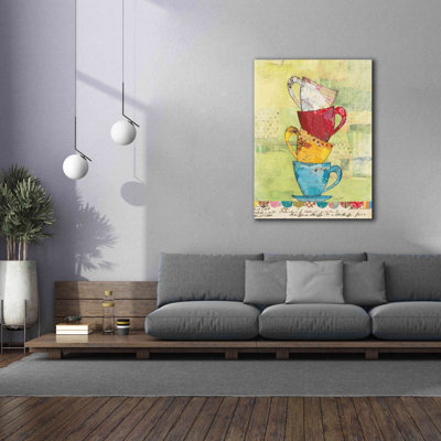 «Come for Coffee» par Courtney Prahl, estampe numérique sur toile