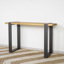 Lena Solid Wood Top Console Table-493988459