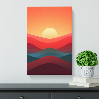 Sunrise Minimalism - No Frame Print
