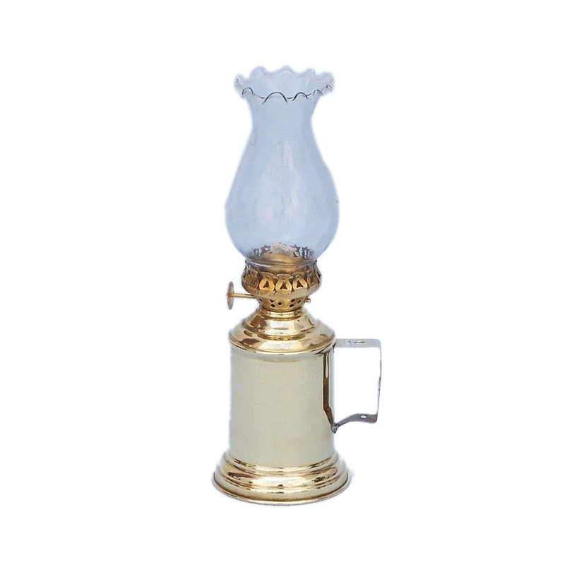 Lampe à huile tavern, Cuivre massif