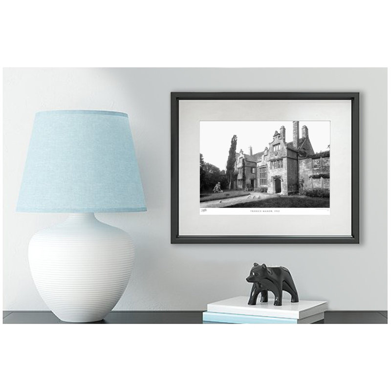 Trerice Manor, 1912 by Francis Frith - Single Picture Frame Print, 28cm H x 36cm W x 2.3cm D