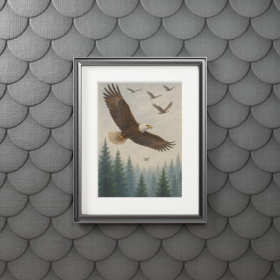 Posters 1 Piece Single Picture Frame Wall Art